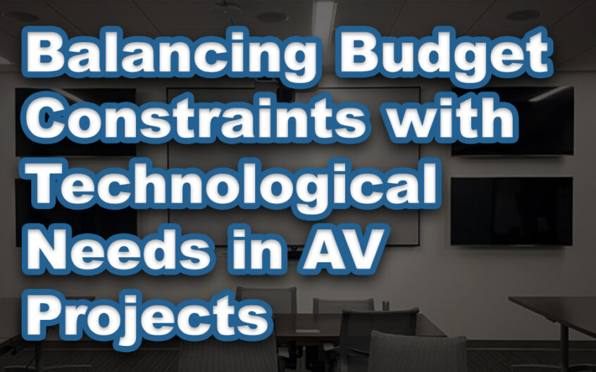 Balancing Budget Constraints with Technological Needs in AV Projects